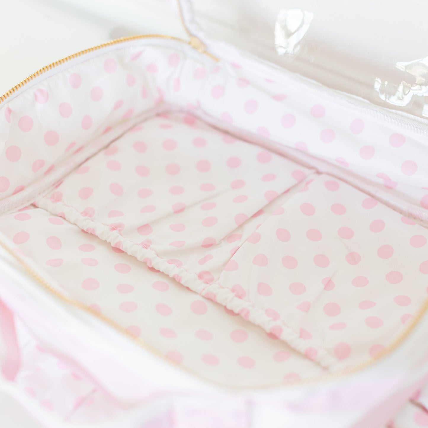 Pink Polka Stripe Jett Setter 2.0