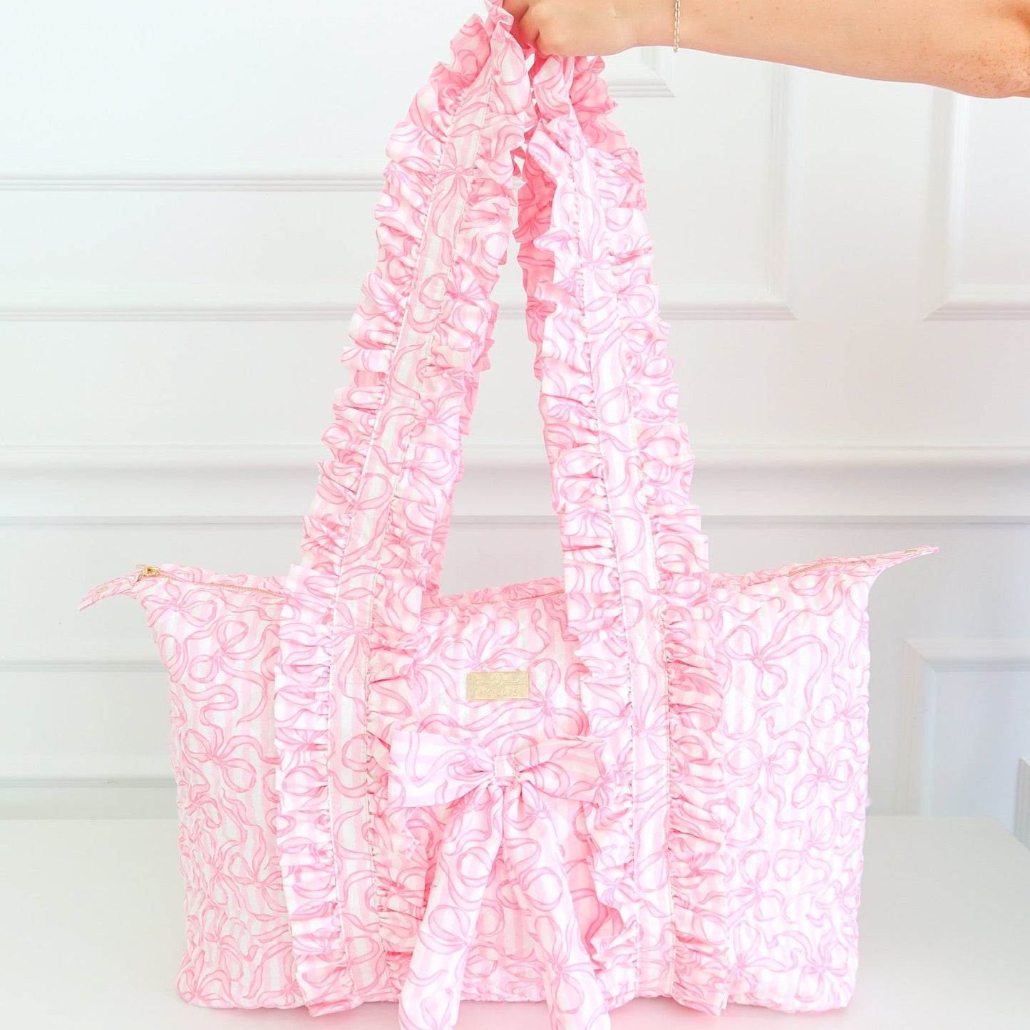 Quilted Coquette Overnighter