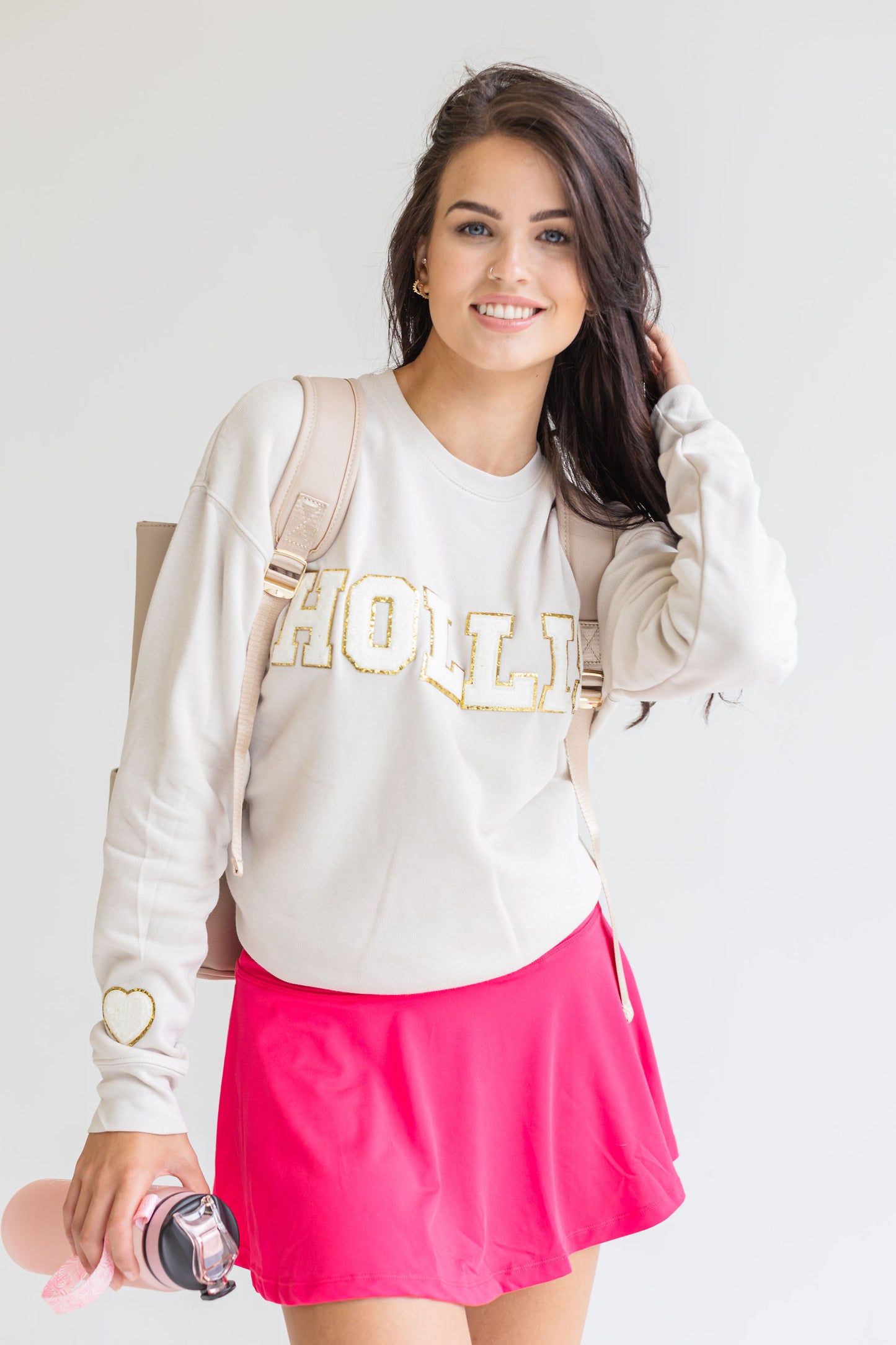 HOLLIS Sweatshirt Nude