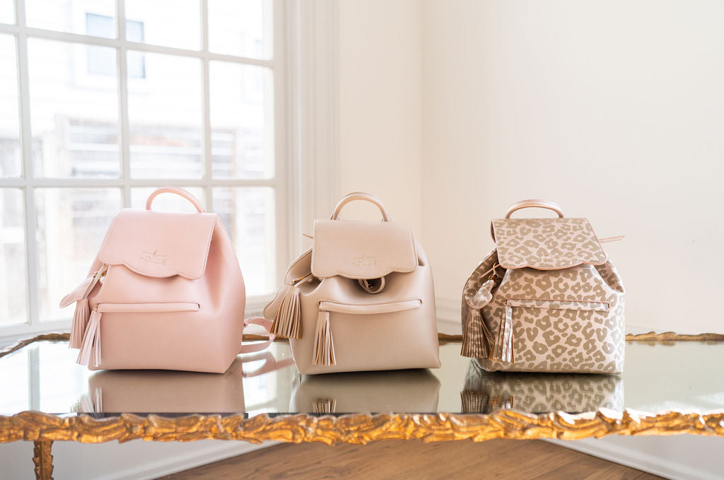 Small backpack - Powder pink - Ladies