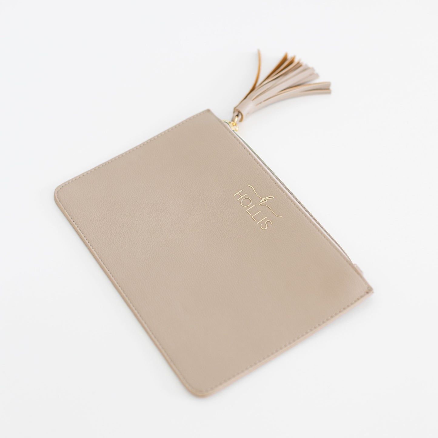 Pouch - METALLIC NUDE