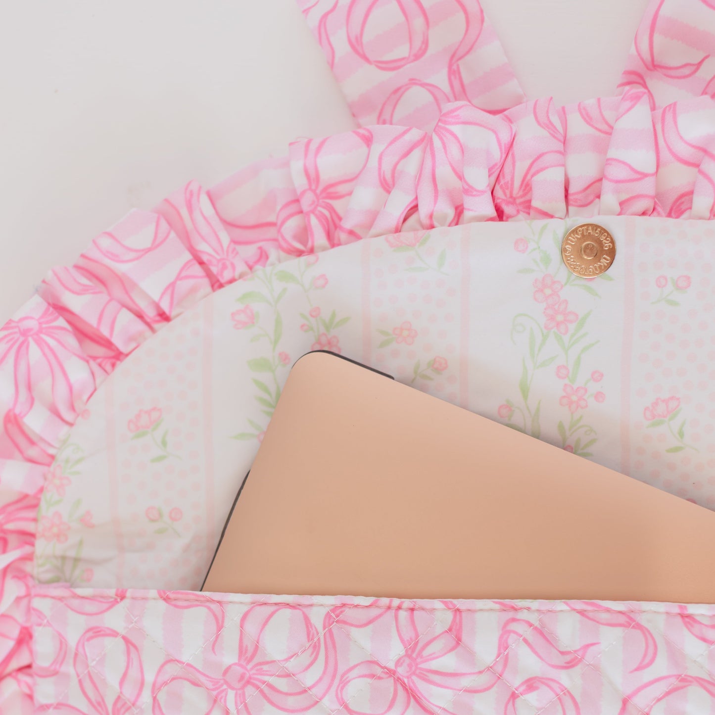 Quilted Coquette Laptop Sleeve