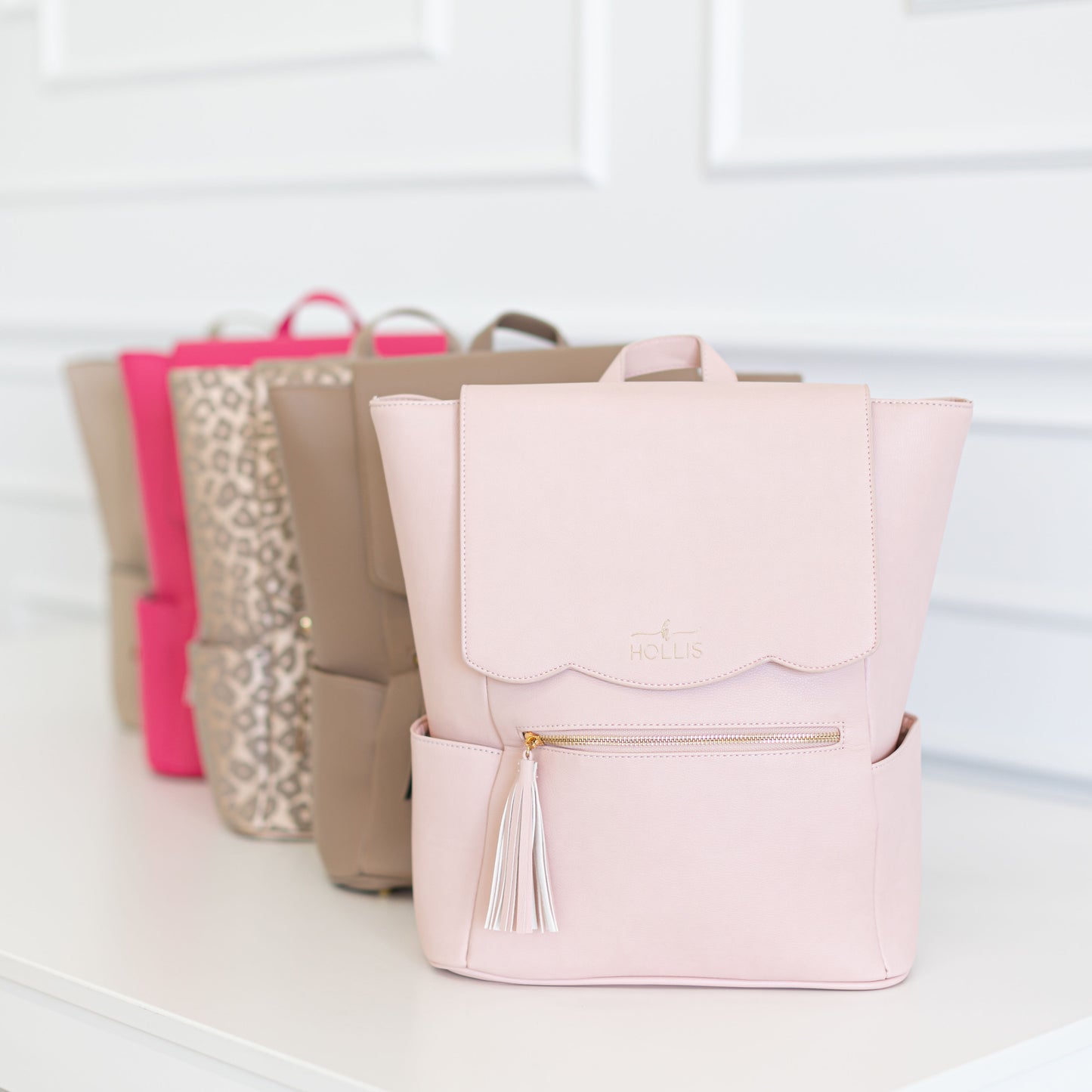 BLUSH Frilly Fullsize Backpack