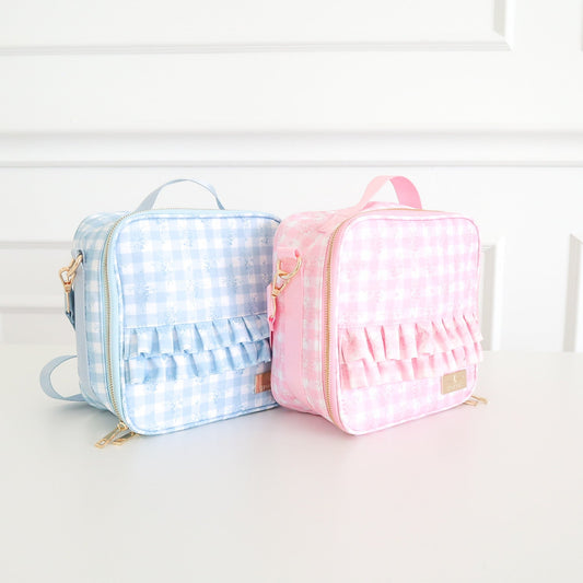 PRACTICALLY PERFECT Ruffled Nylon Lunch Box
