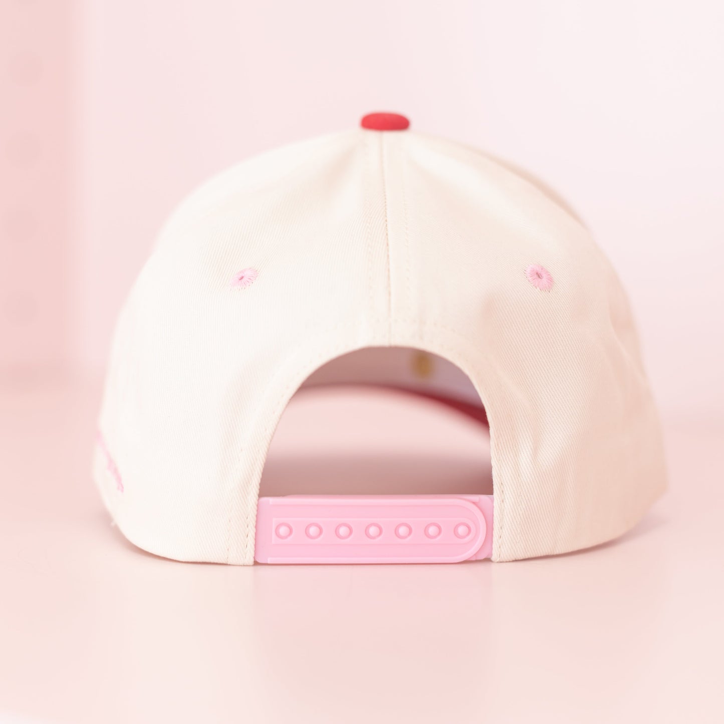 Red/Pink BOW - Cutesy, Canvas Caps