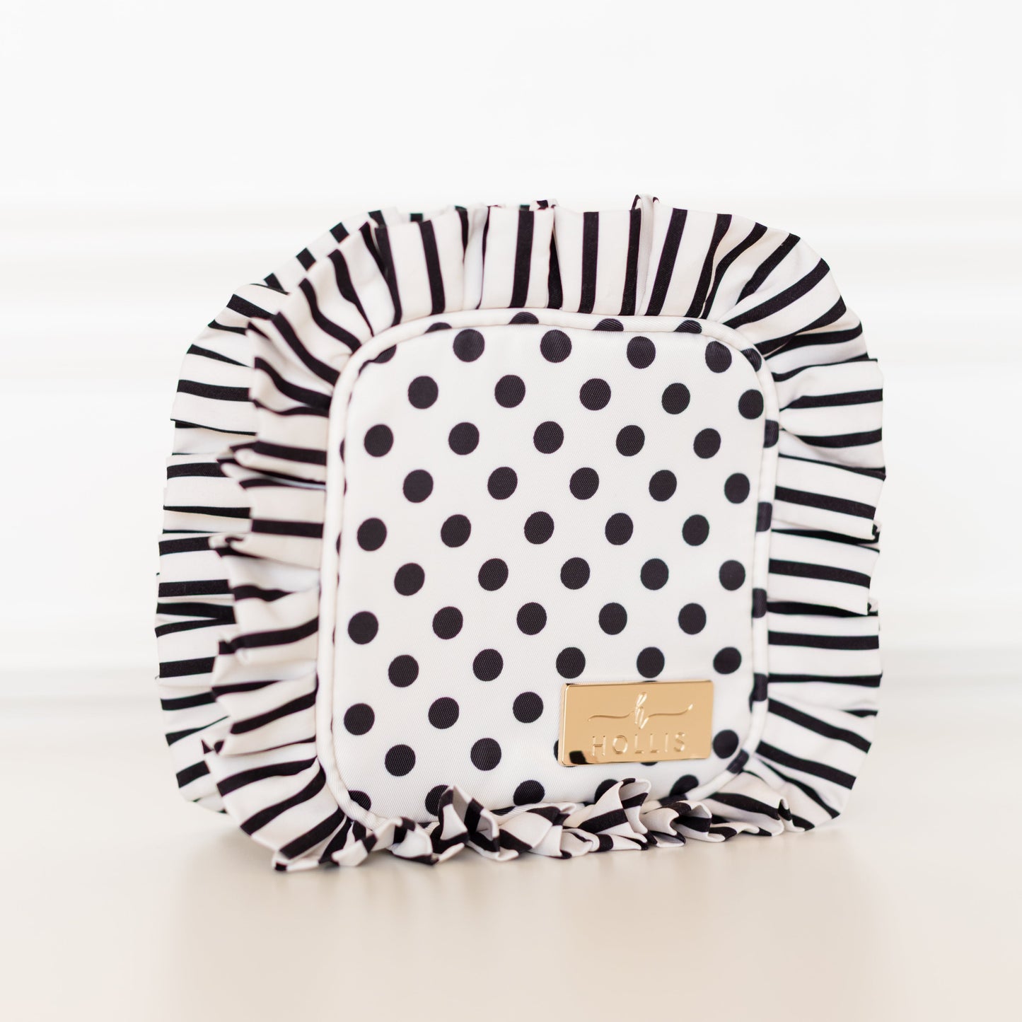 PRACTICALLY PERFECT Ruffled Nylon Tech Organizer