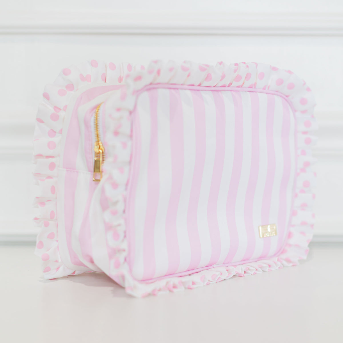 ポローラ polaura ノベルティtulle bag powder pink