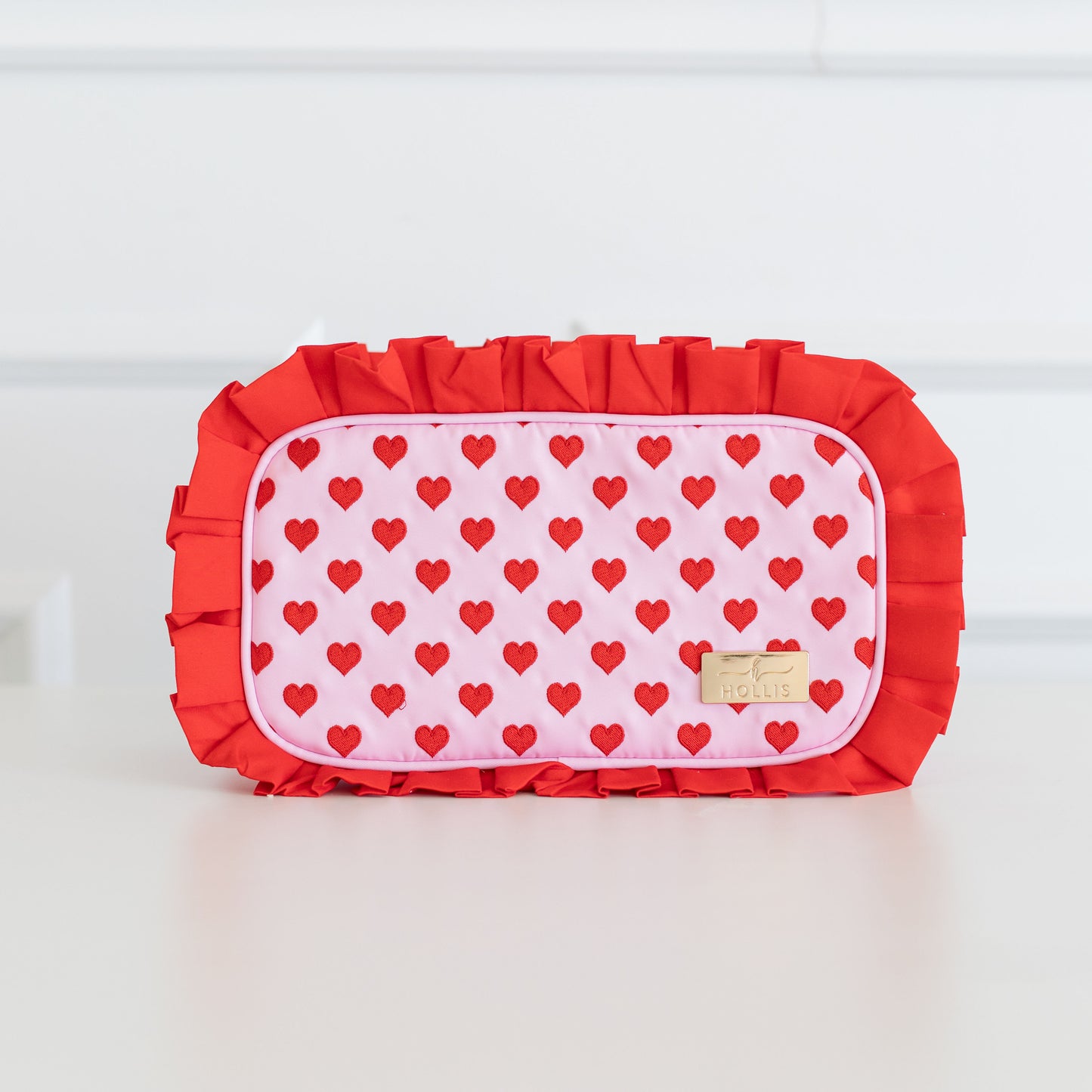 Cupid's Collection Large Ruffle Pouch