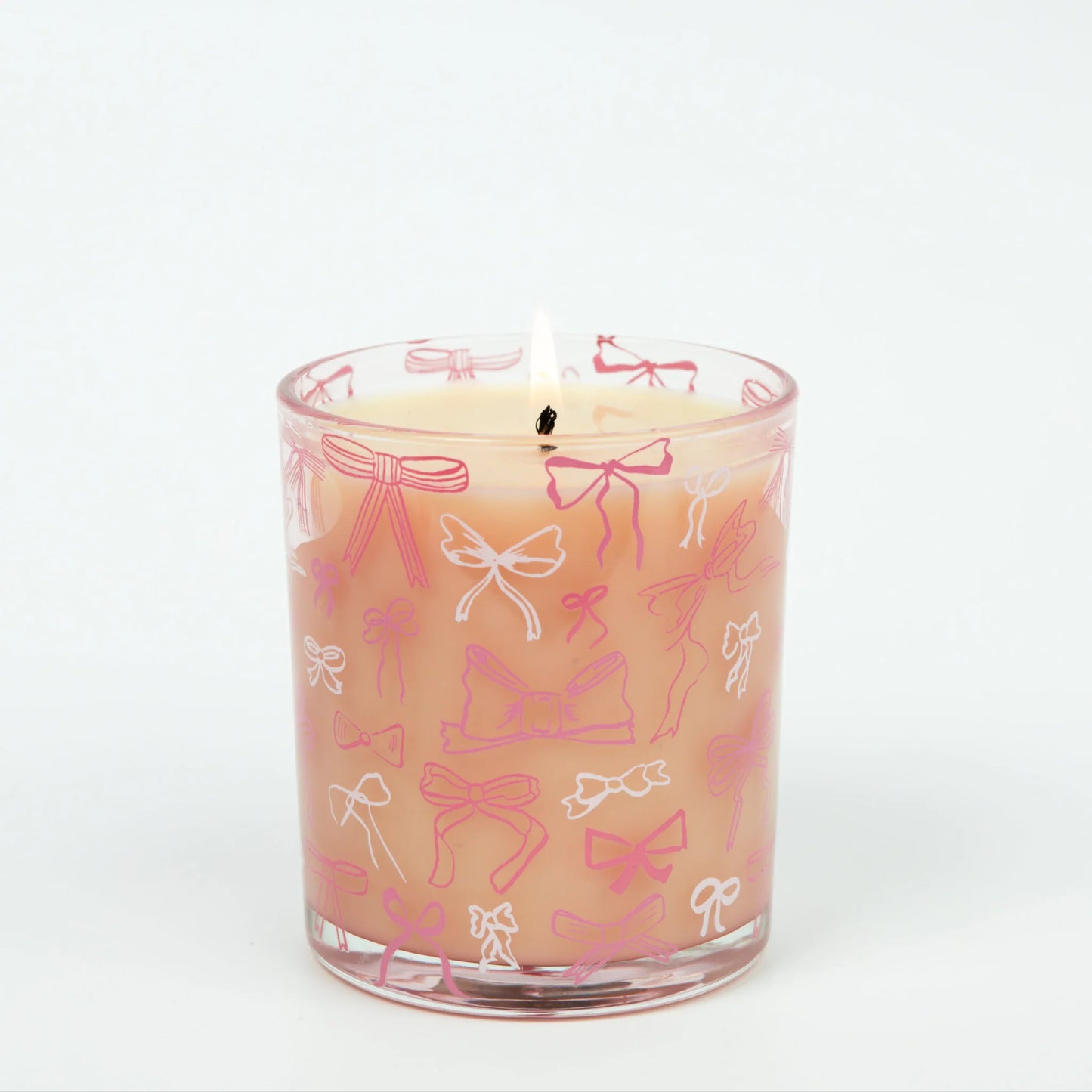 Sweet Grace Pink Bow Candle